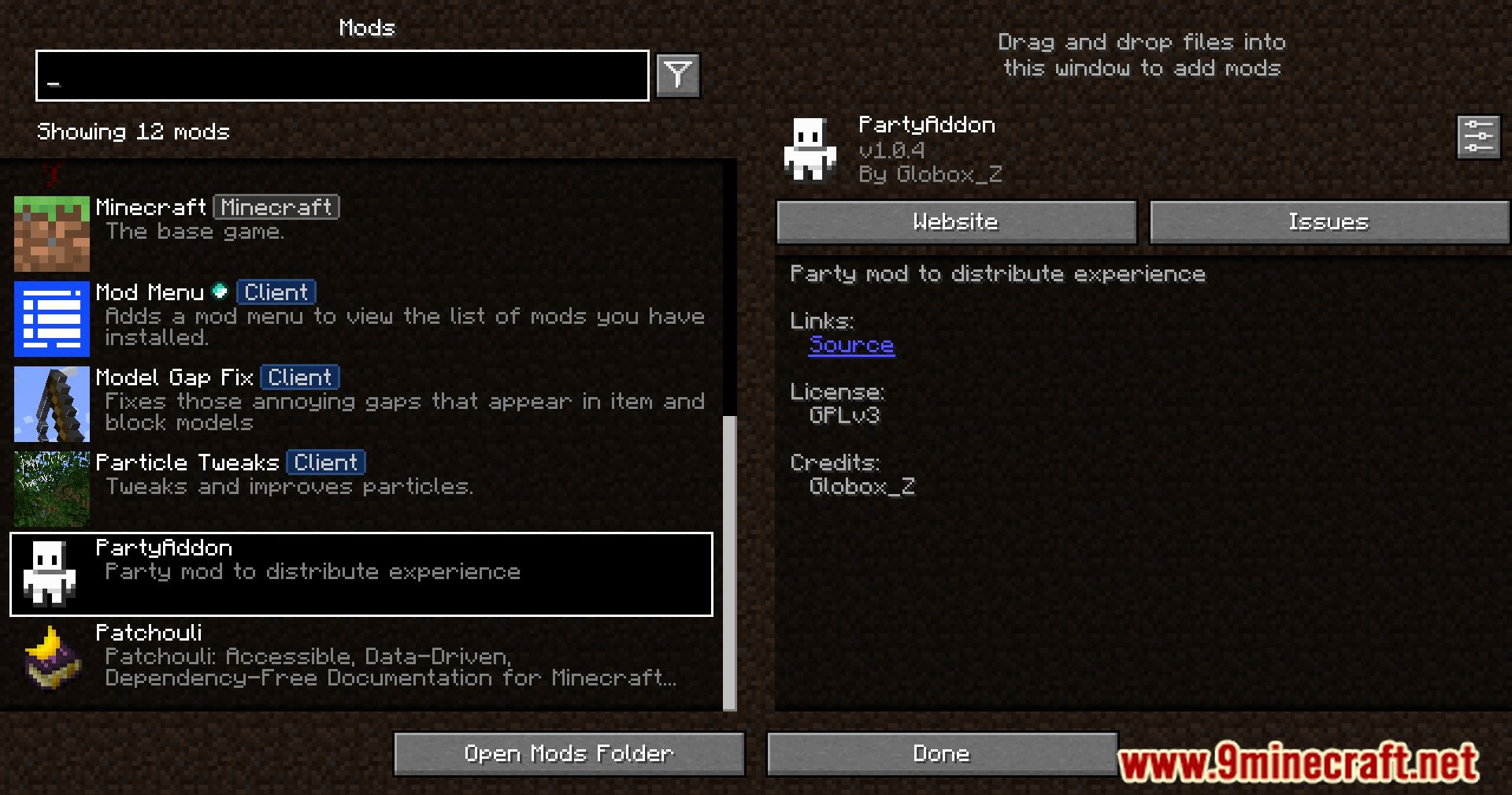 Party Addon Mod (1.20.1, 1.19.2) - Level Up Together 2