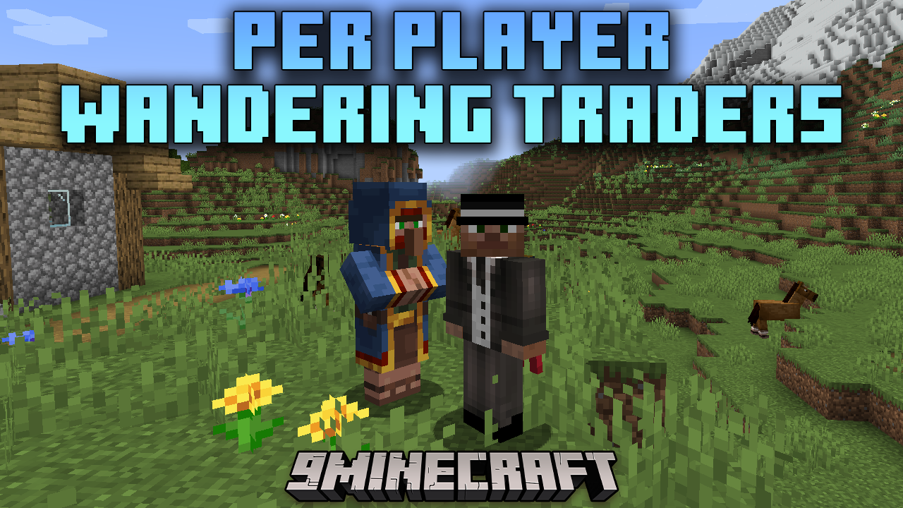 Per Player Wandering Traders Mod (1.21.1, 1.20.1) - Personalized Trading Experiences 1