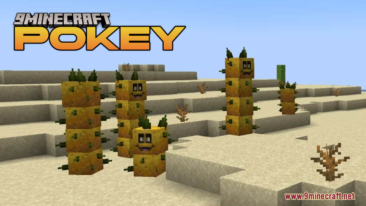 Pokey Resource Pack (1.21.1, 1.20.1) - Texture Pack 1