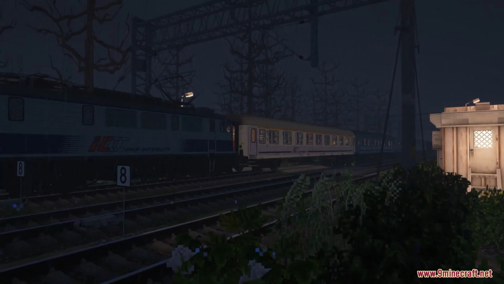 Miszko's Polish Trackside Decor Pack Mod (1.12.2) - Crossing Signals, Gates 3