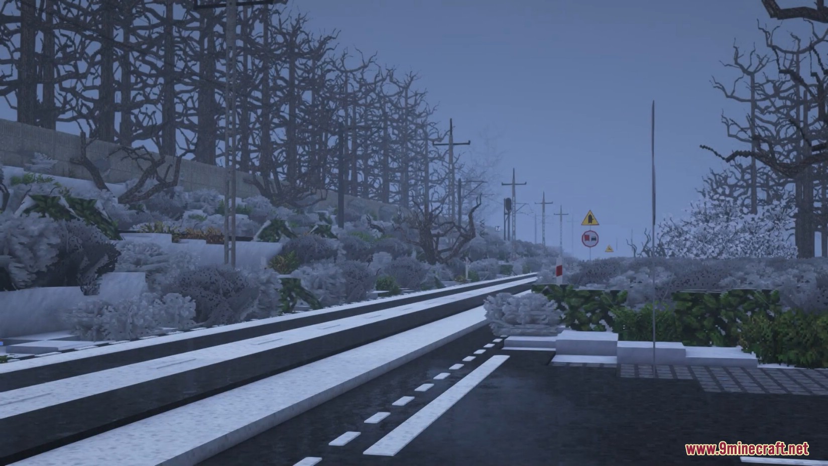 Miszko's Polish Trackside Decor Pack Mod (1.12.2) - Crossing Signals, Gates 5