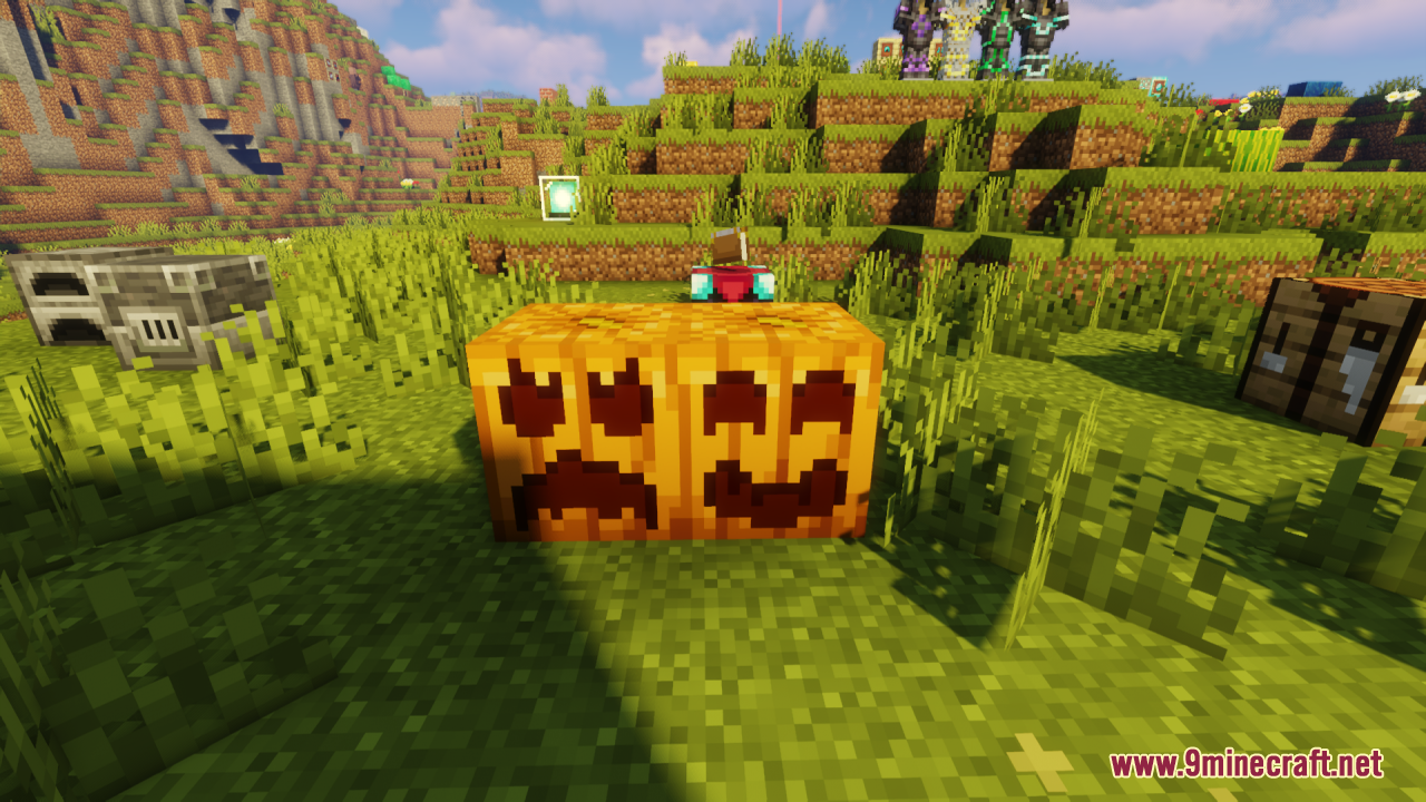 Pumpkin Craft Resource Pack (1.21.3, 1.20.1) - Texture Pack 12