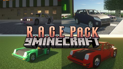 R.A.G.E Pack Mod (1.16.5, 1.12.2) – BMW, KIA, Porsche, Toyota, Nissan, and Mercedes Thumbnail