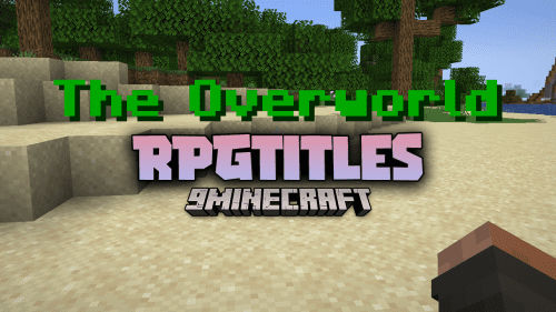 RPGTitles Mod (1.21.1, 1.19.4) – Discover Biomes And Dimensions Thumbnail