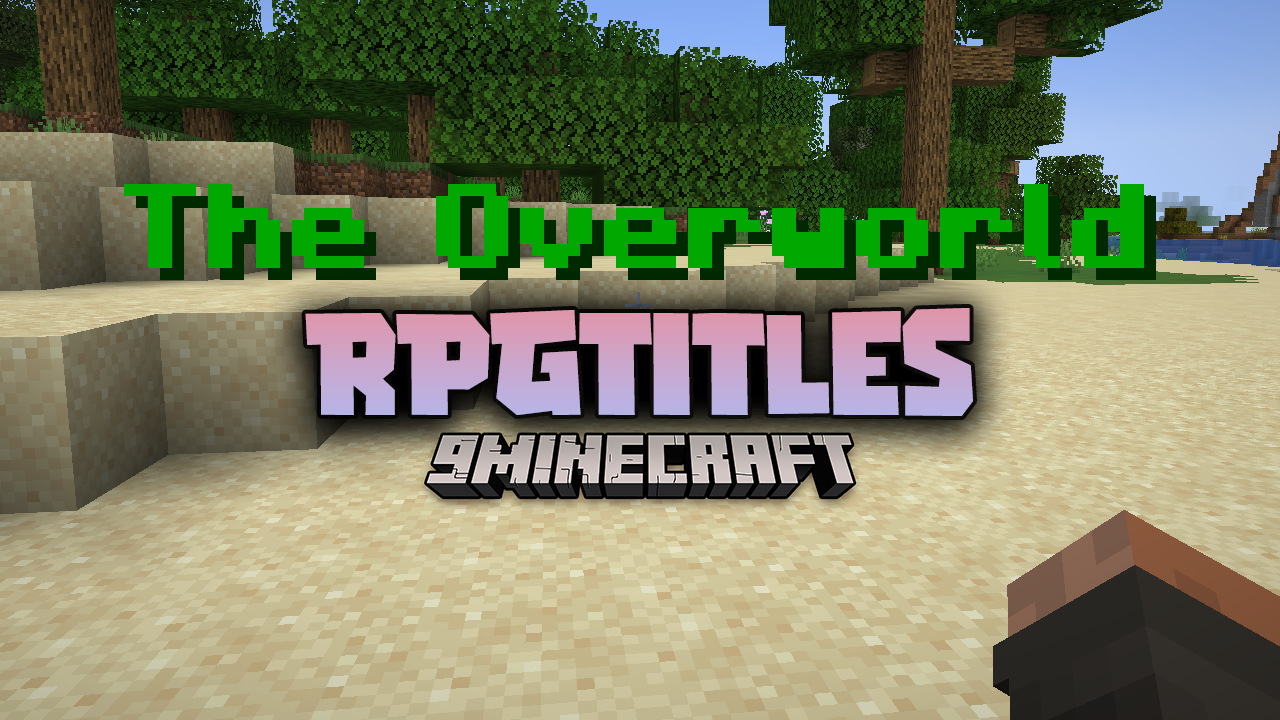 RPGTitles Mod (1.21.1, 1.19.4) - Discover Biomes And Dimensions 1