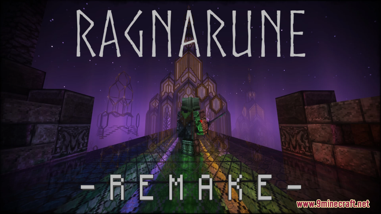 RagnaRune: Remake Map (1.21.1, 1.20.1) - Norse Mythology Adventure 1