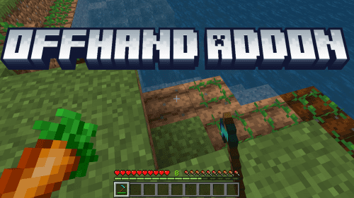 Raiyon’s Useful Offhand Addon (1.21) – MCPE/Bedrock Mod Thumbnail