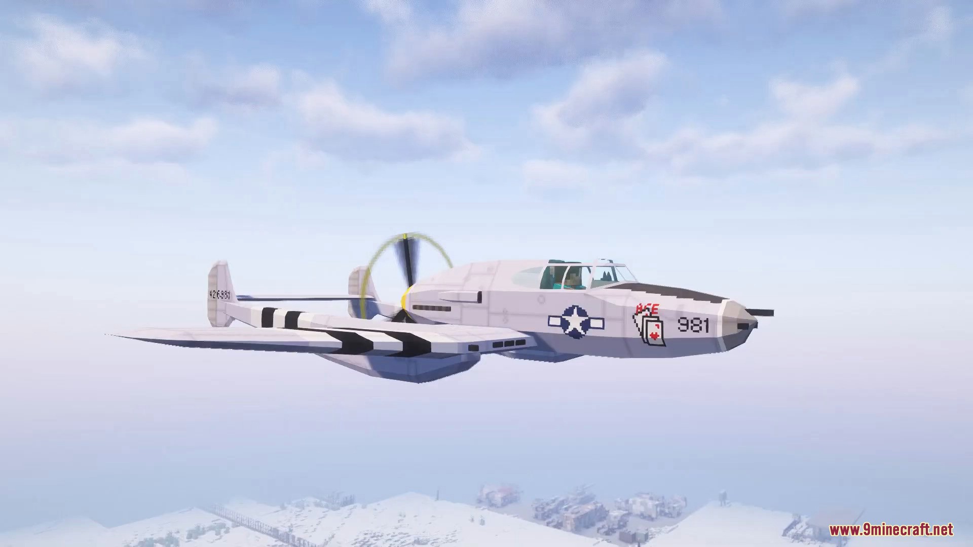 Recurring Air War Pack Mod (1.16.5, 1.12.2) - Classic Military Aviation Reimagined 9