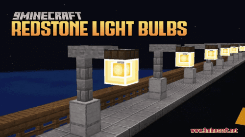 Redstone Light Bulbs Resource Pack (1.21.1, 1.20.1) – Texture Pack Thumbnail