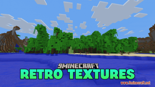 Retro Textures Resource Pack (1.21.1, 1.20.1) – Texture Pack Thumbnail