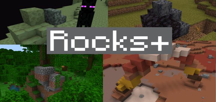 Rocks+ Addon (1.21) - MCPE/Bedrock Mod 1