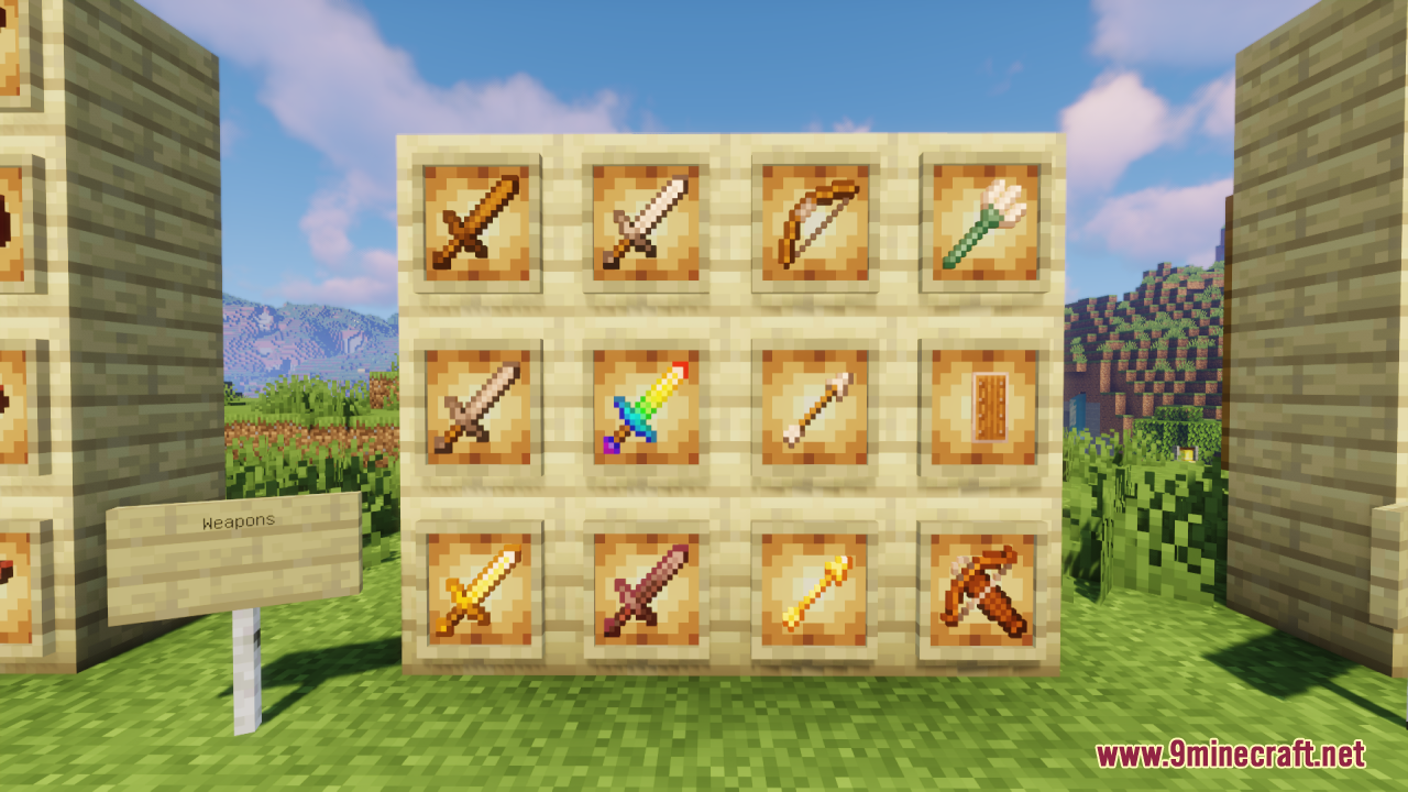 Sarah's Rainbow Diamonds Resource Pack (1.21.1, 1.20.1) - Texture Pack 2