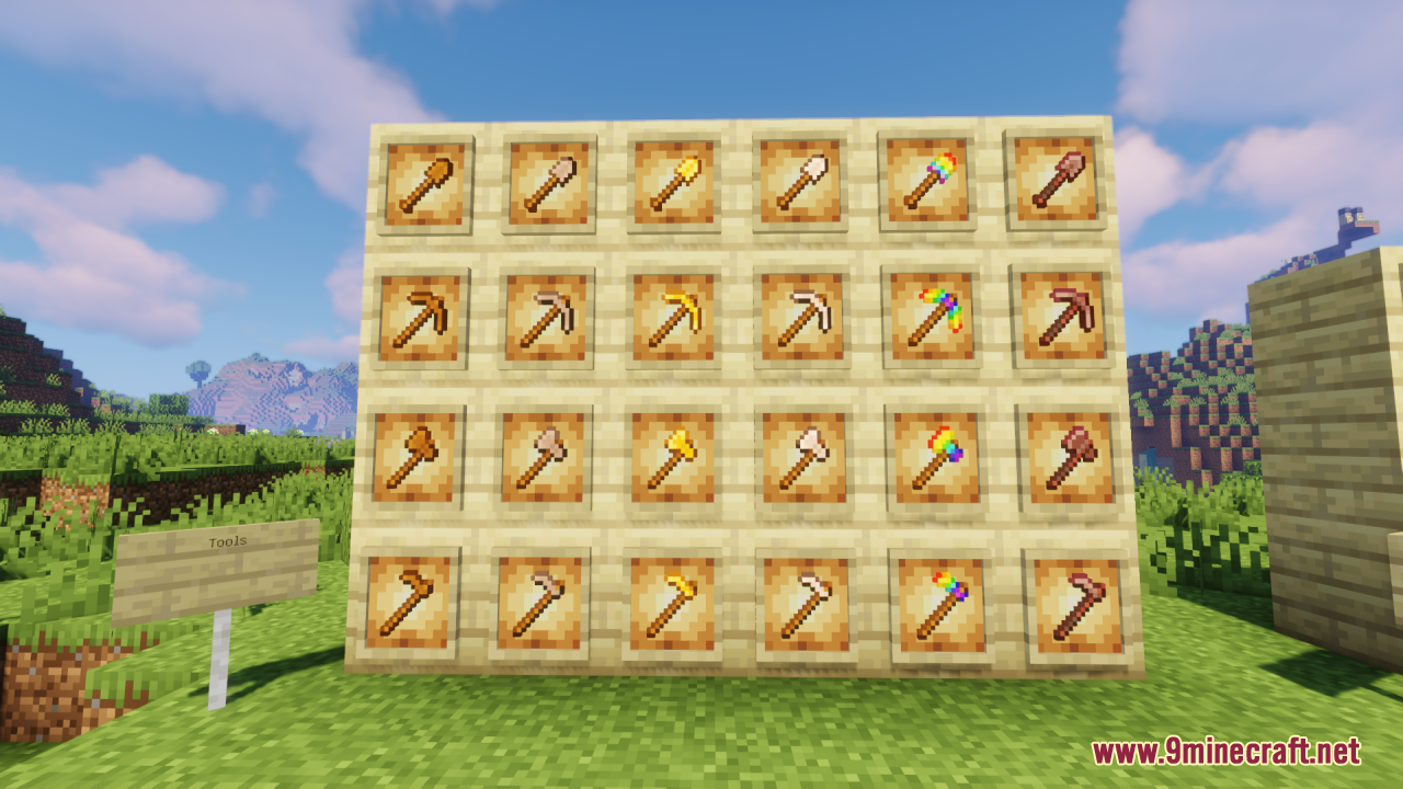 Sarah's Rainbow Diamonds Resource Pack (1.21.1, 1.20.1) - Texture Pack 13