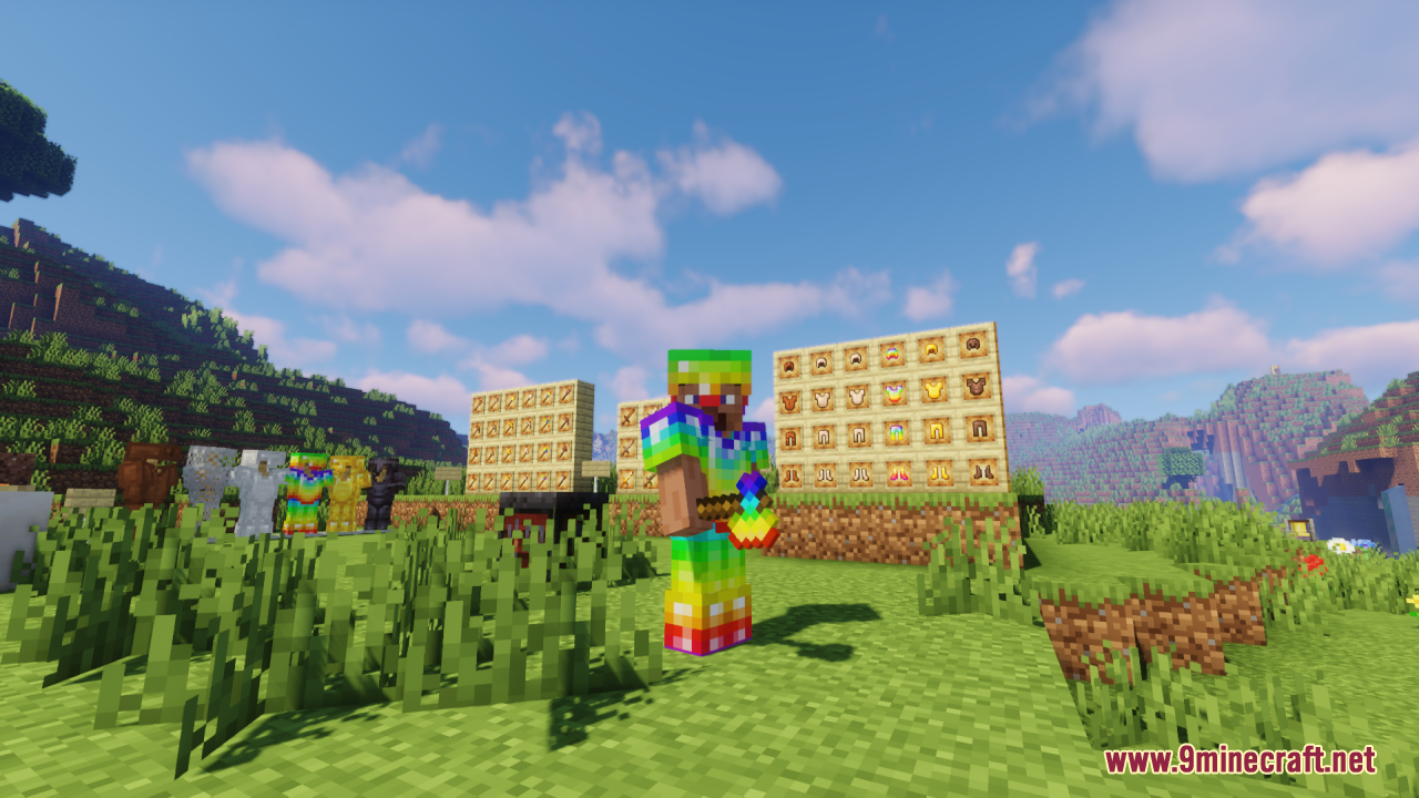 Sarah's Rainbow Diamonds Resource Pack (1.21.1, 1.20.1) - Texture Pack 8