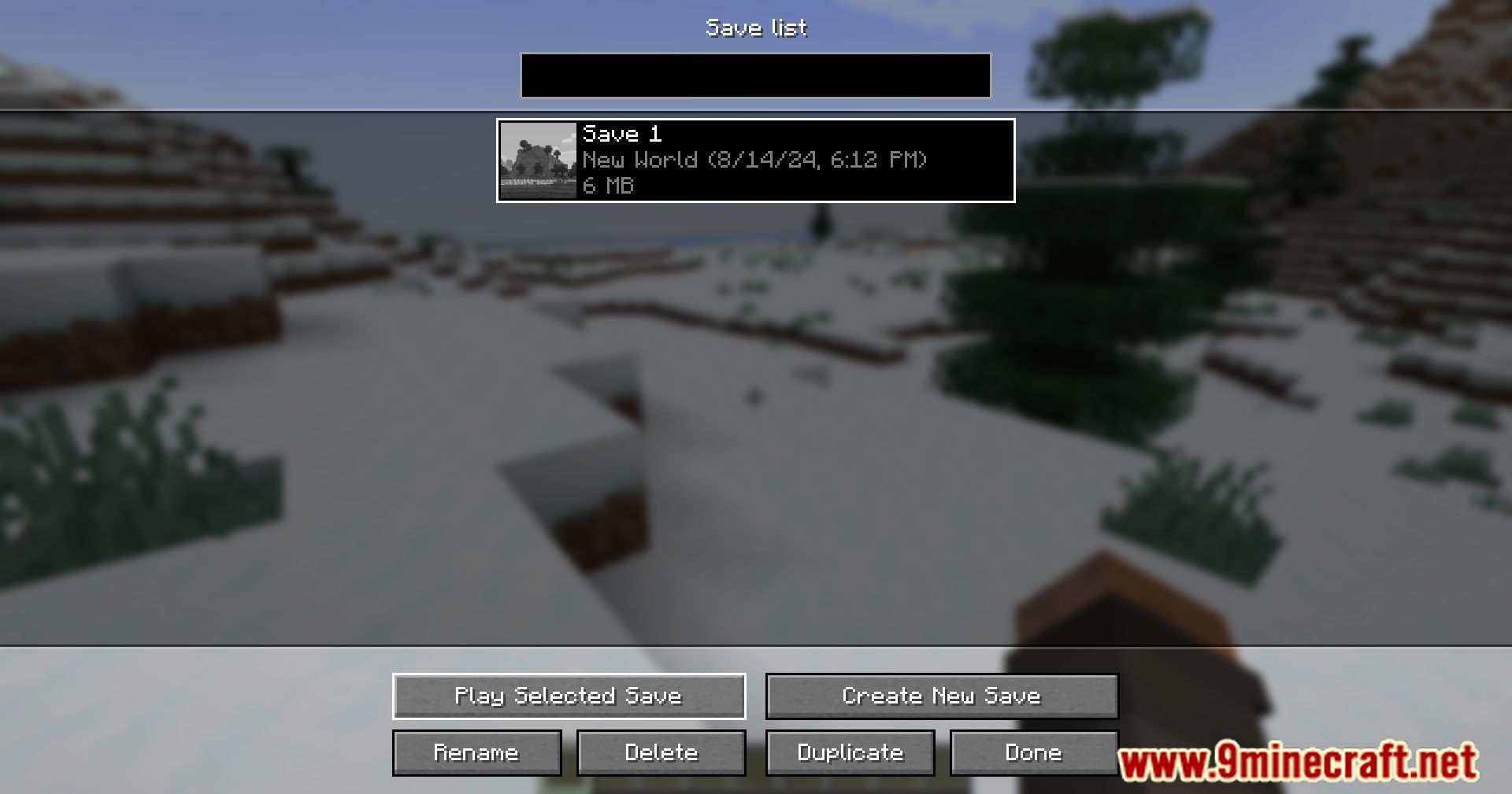 Save Mod (1.21.1, 1.20.1) - Save And Load With Ease 9