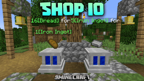 Shop Io Mod (1.21.1, 1.20.1) – Setting Up Custom Shops In Minecraft Thumbnail