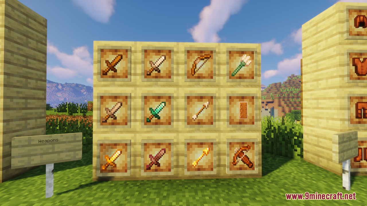 Short Swords Resource Pack (1.21.1, 1.20.1) - Texture Pack 3