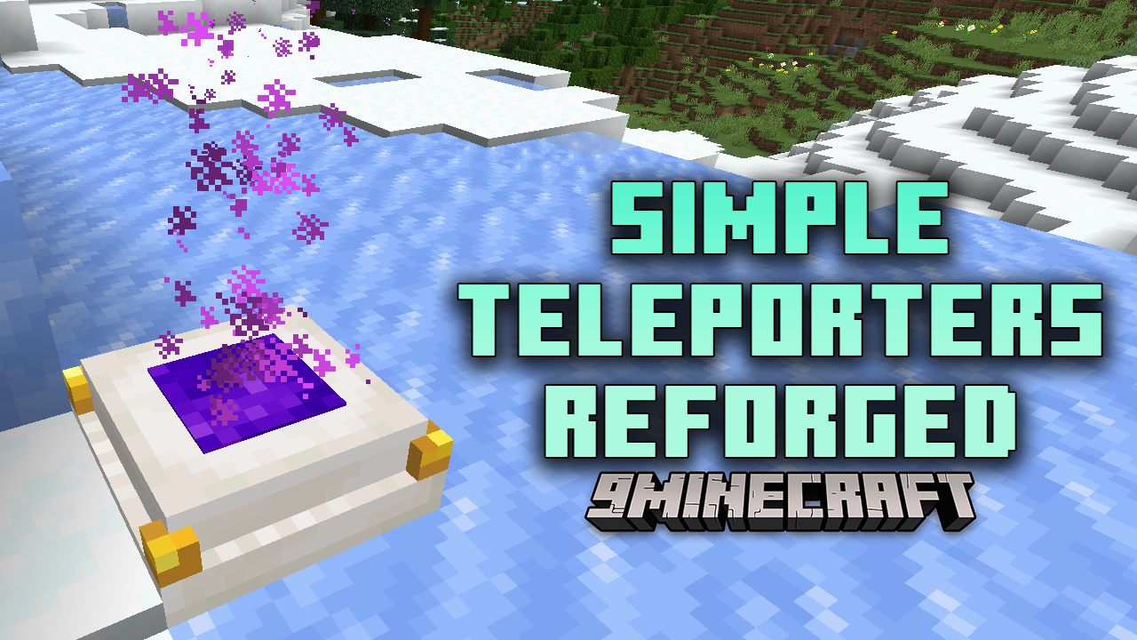 Simple Teleporters Reforged Mod (1.21.1, 1.20.4) - Enhancing World Travel 1