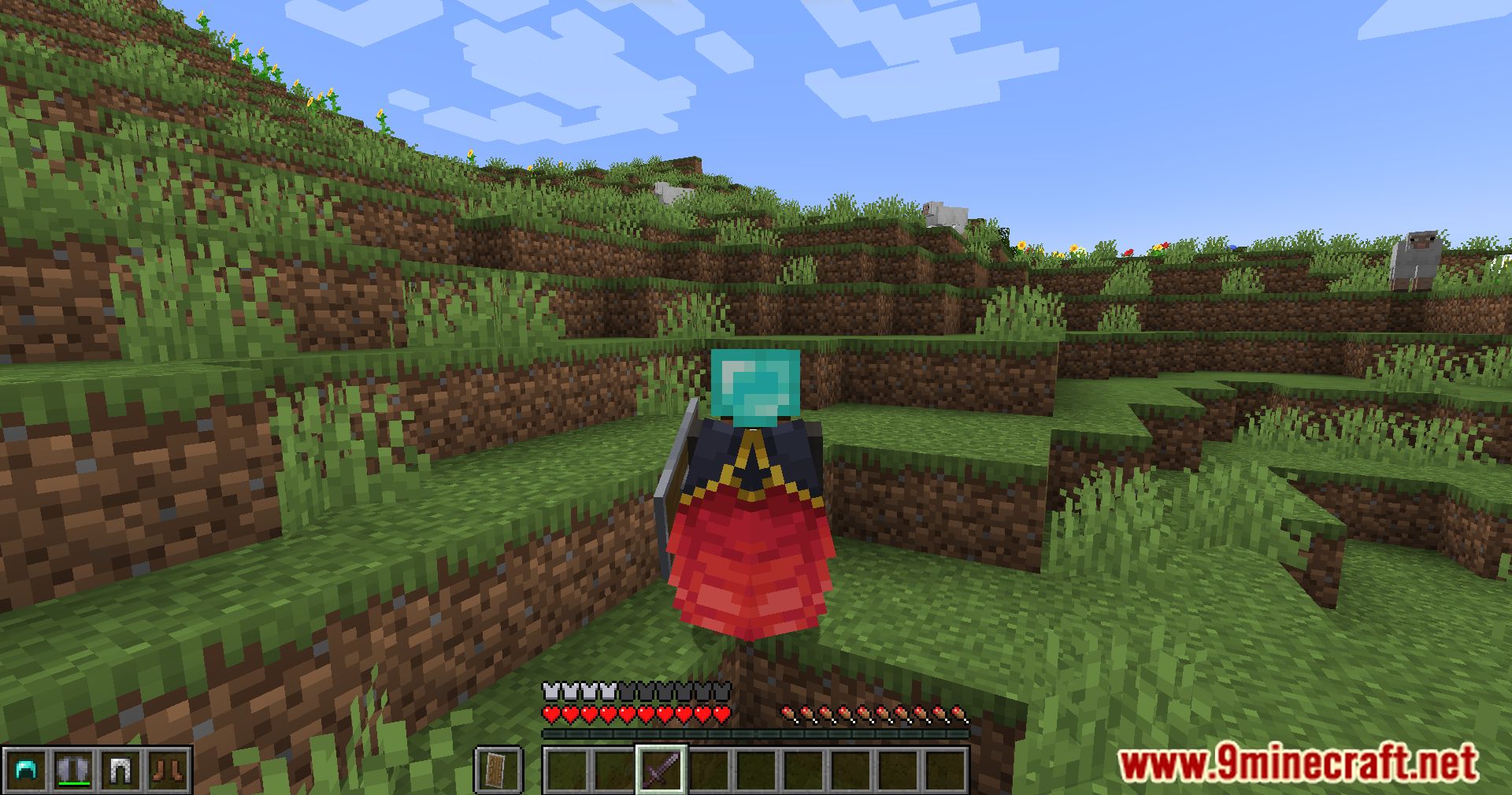 Slotted Armor HUD Mod (1.21.1, 1.20.1) - Perfect Armor Display 11