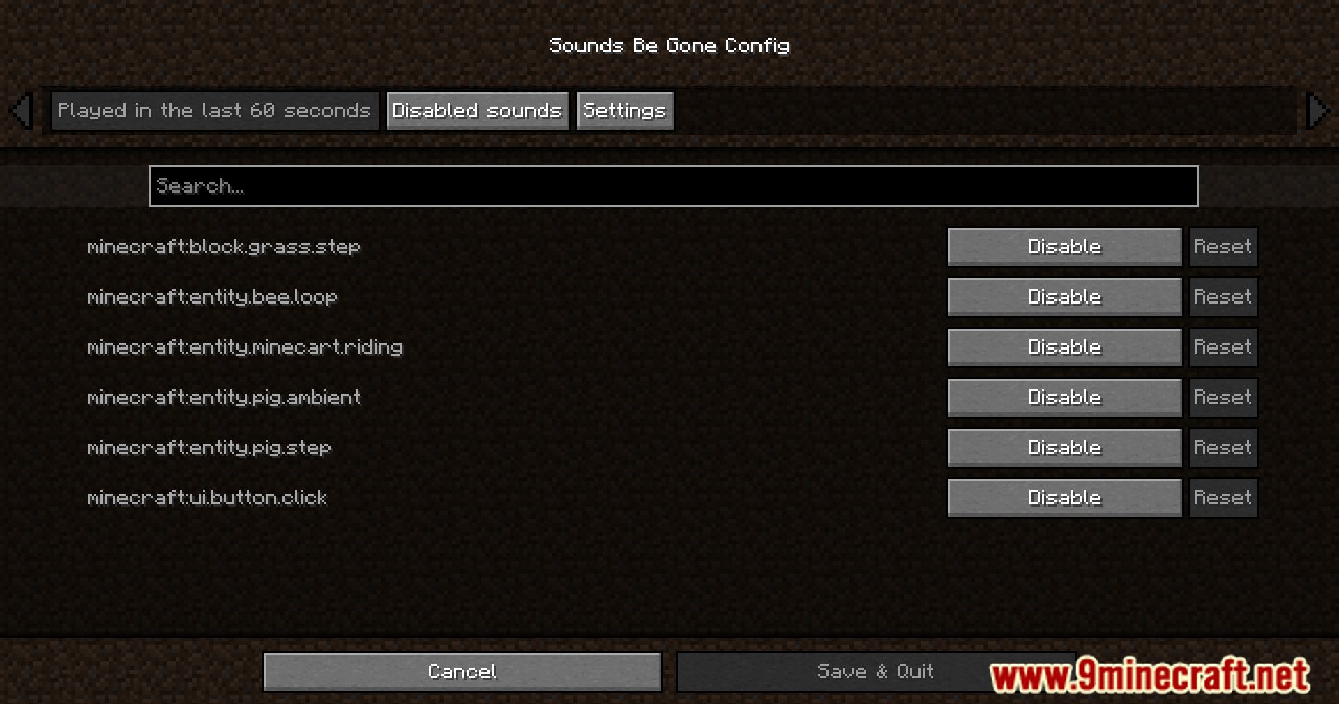 Sounds Be Gone Mod (1.21.1, 1.20.1) - Disable Annoying Sounds 4