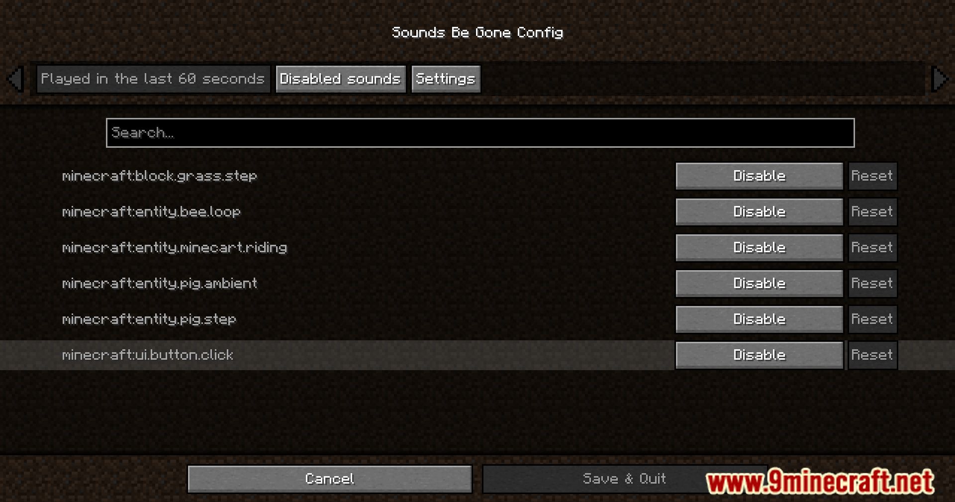 Sounds Be Gone Mod (1.21.1, 1.20.1) - Disable Annoying Sounds 6