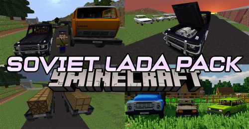 Soviet Lada Pack Mod (1.16.5, 1.12.2) – Nuckem Cars Thumbnail