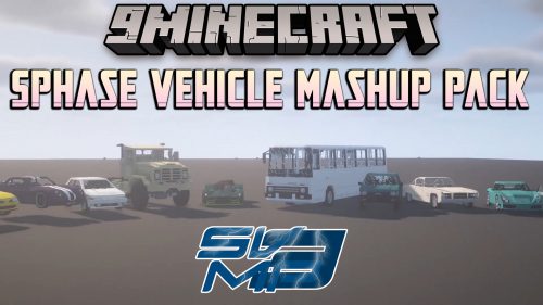 Sphase Vehicle Mashup Pack Mod (1.16.5, 1.12.2) – Cool Sports Cars Thumbnail