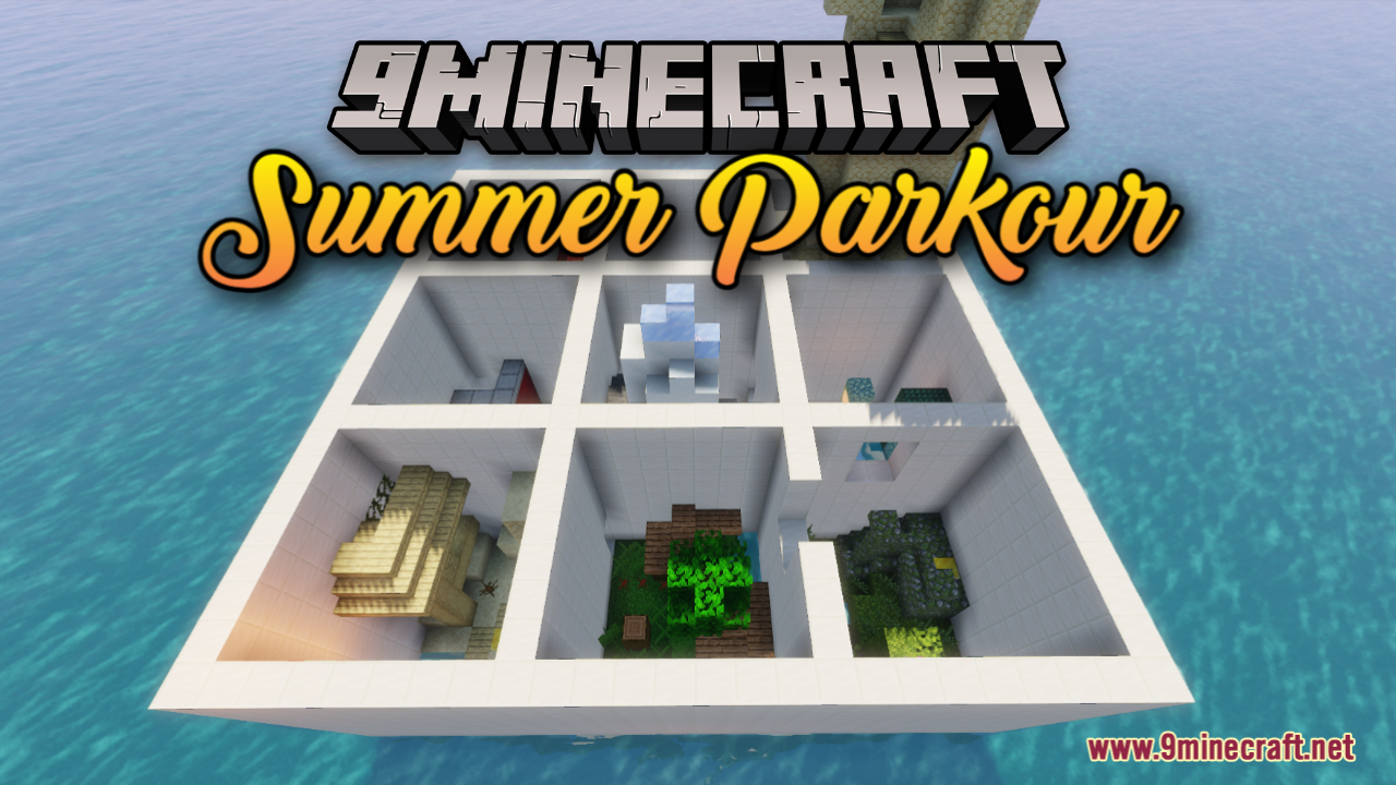 Summer Parkour Map (1.21.1, 1.20.1) - Jumping In The Sun 1