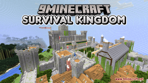 Survival Kingdom Map (1.21.1, 1.20.1) – Rise To The Throne Thumbnail