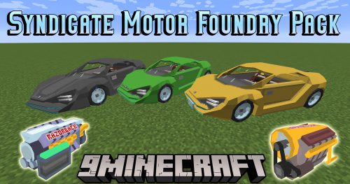 Syndicate Motor Foundry Pack Mod (1.16.5, 1.12.2) – Cyberpunk-Like Vehicles Thumbnail