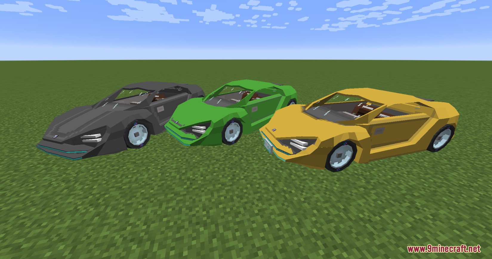 Syndicate Motor Foundry Pack Mod (1.16.5, 1.12.2) - Cyberpunk-Like Vehicles 2