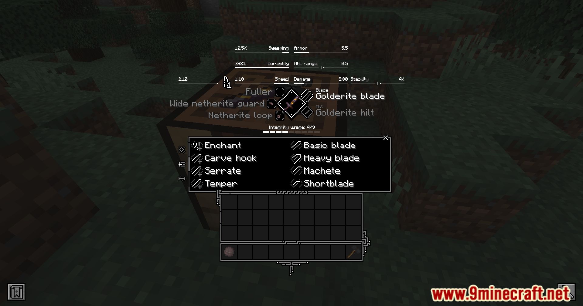 Tetra Extras Mod (1.20.1, 1.19.2) - Improving Customization Options 6