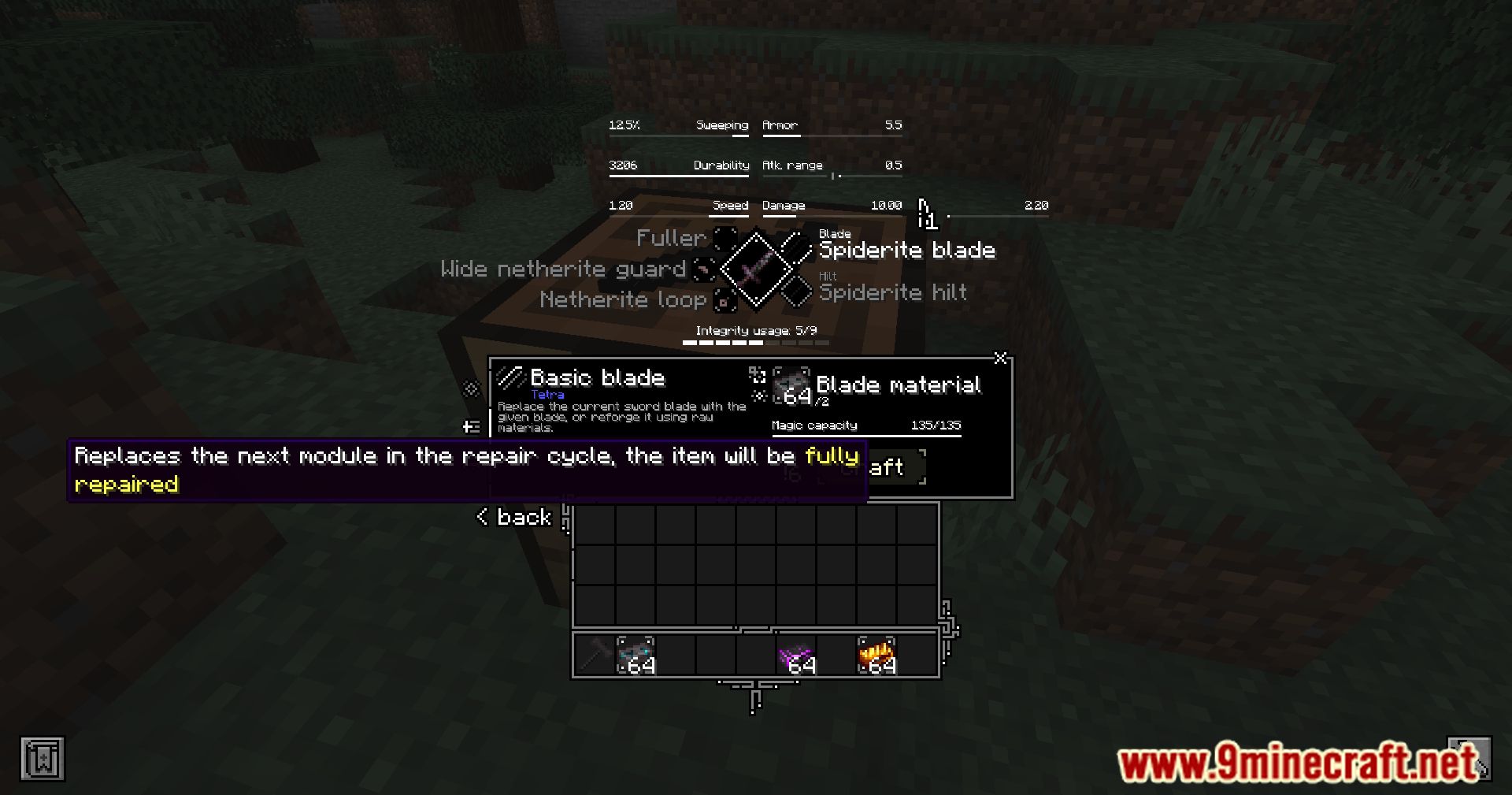 Tetra Extras Mod (1.20.1, 1.19.2) - Improving Customization Options 8