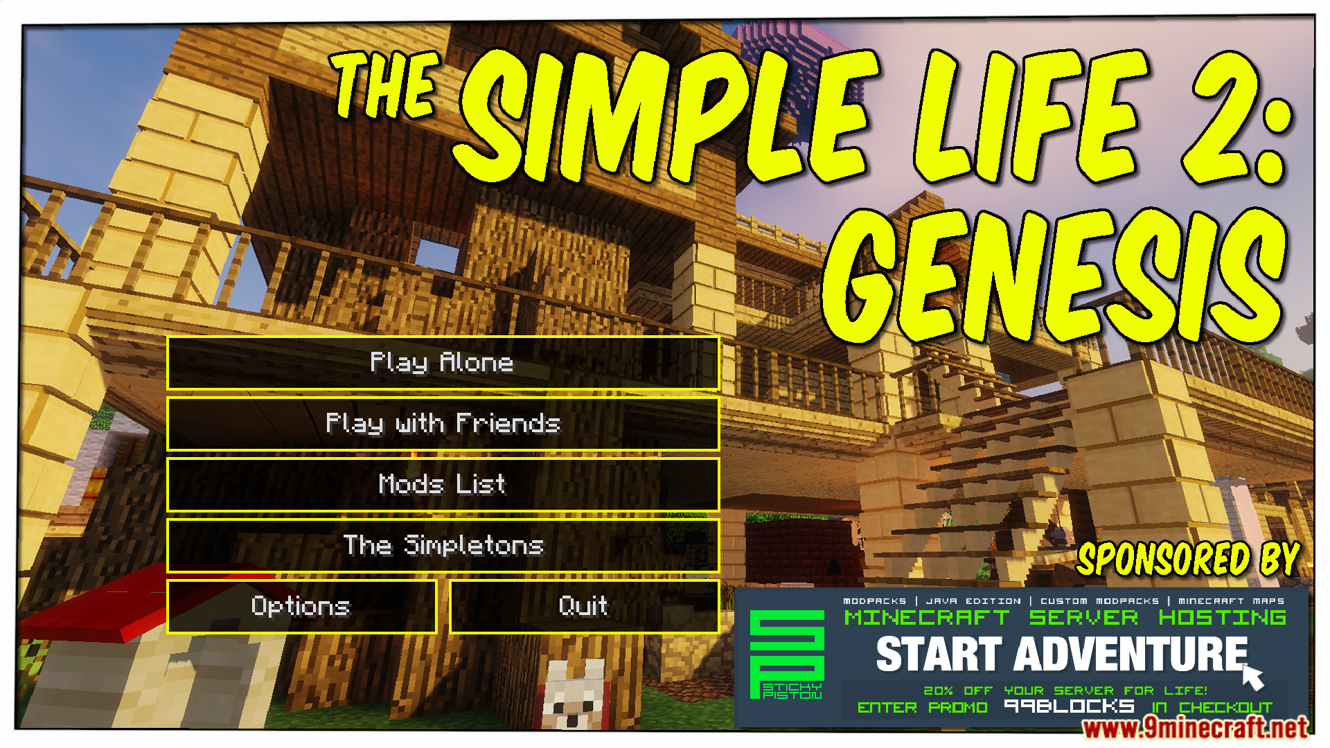 The Simple Life 2 Modpack (1.10.2) - Craft, Manage and Explore 2