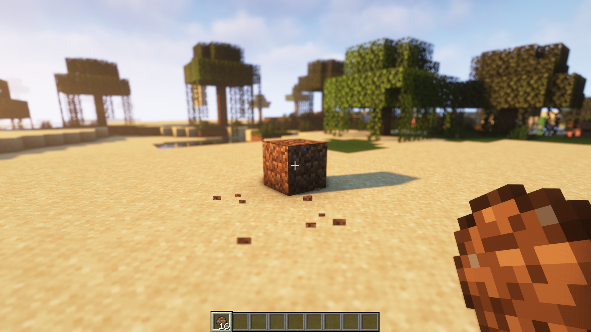 Throwable Dirt Mod (1.21.1, 1.21) - Throw And Place Dirt Blocks 4