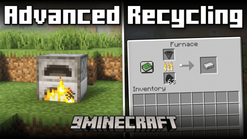 Advanced Recycling Mod (1.21.1, 1.20.1) – Better Returns On Smelting Items Thumbnail