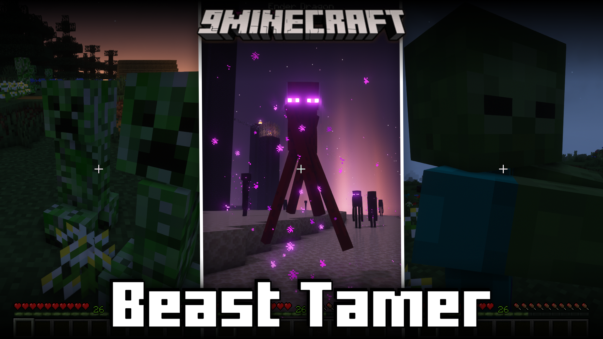 Beast Tamer Mod (1.21.1, 1.20.6) - Harmless Hostile Mobs 1