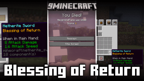 Blessing Of Return Mod (1.21.1, 1.21) – Retain Items Upon Death Thumbnail