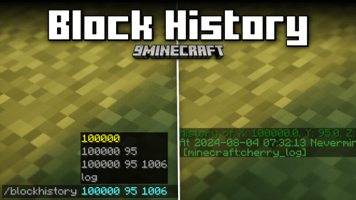 Block History Mod (1.21.1, 1.20.1) – Track Block Place/Break History Thumbnail