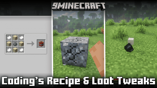 Coding’s Recipe & Loot Tweaks Mod (1.20.4, 1.20.1) Thumbnail