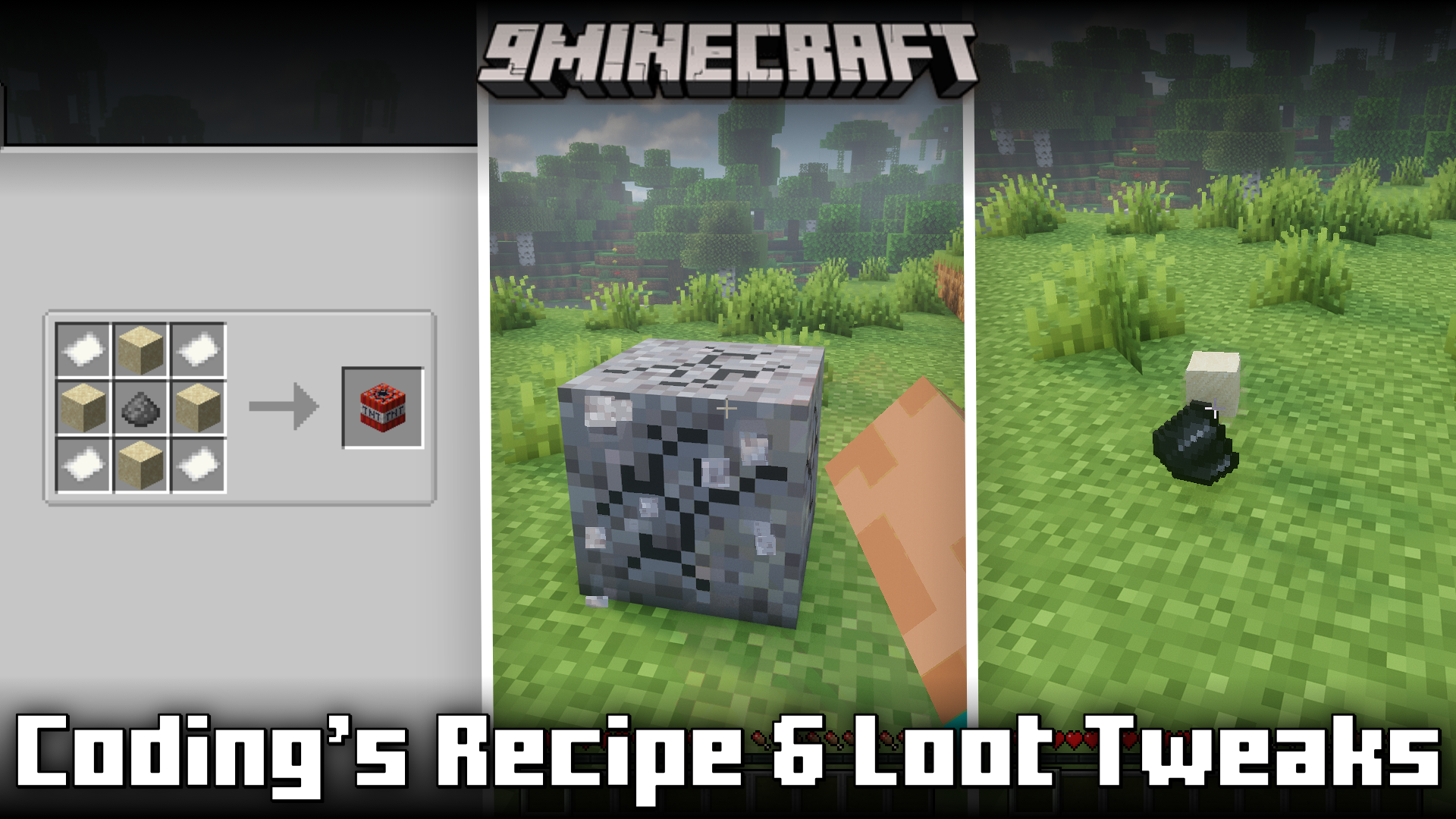 Coding's Recipe & Loot Tweaks Mod (1.20.4, 1.20.1) 1