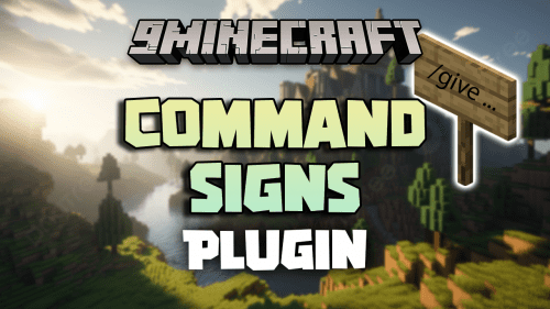 Command Signs Plugin (1.16.5, 1.12.2) – Allows Admins To Create Command Signs Thumbnail