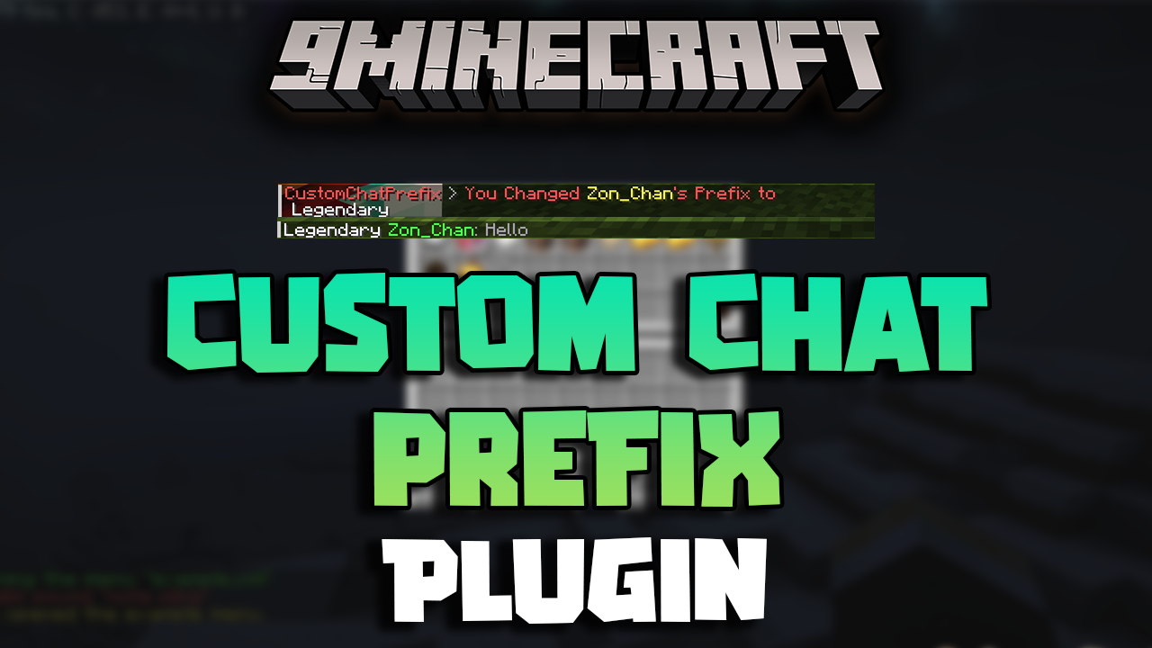 Custom Chat Prefix Plugin (1.20.6, 1.20.1) - Creates Your Own Prefix 1