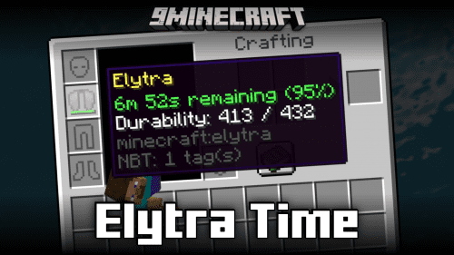 Elytra Time Mod (1.21.1, 1.20.1) – Displays Elytra Time Thumbnail