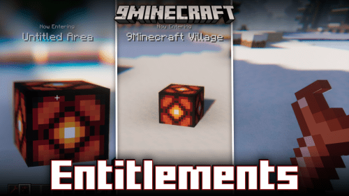 Entitlements Mod (1.21.1, 1.20.1) – Display Zone Names Thumbnail