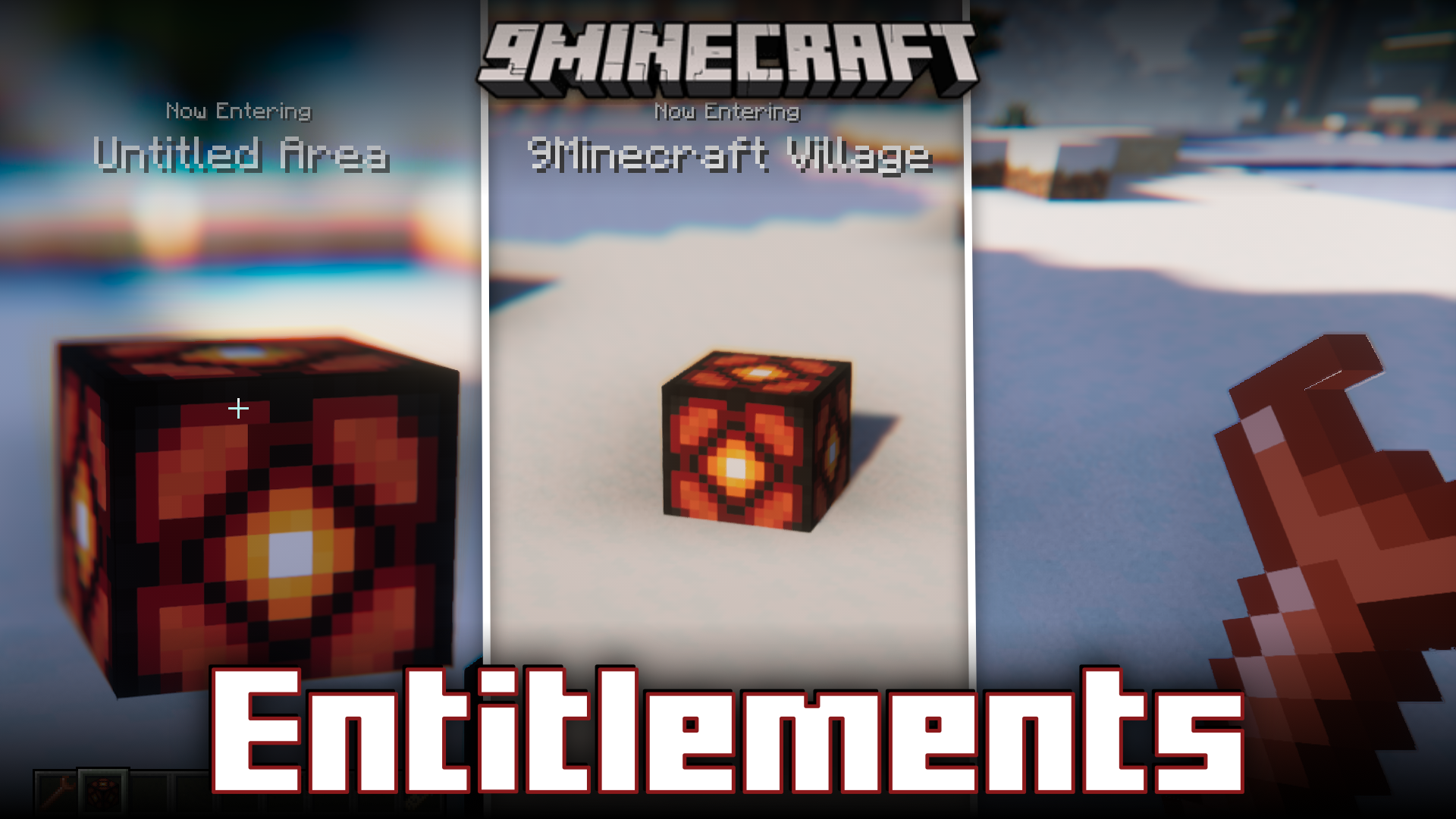 Entitlements Mod (1.21.1, 1.20.1) - Display Zone Names 1