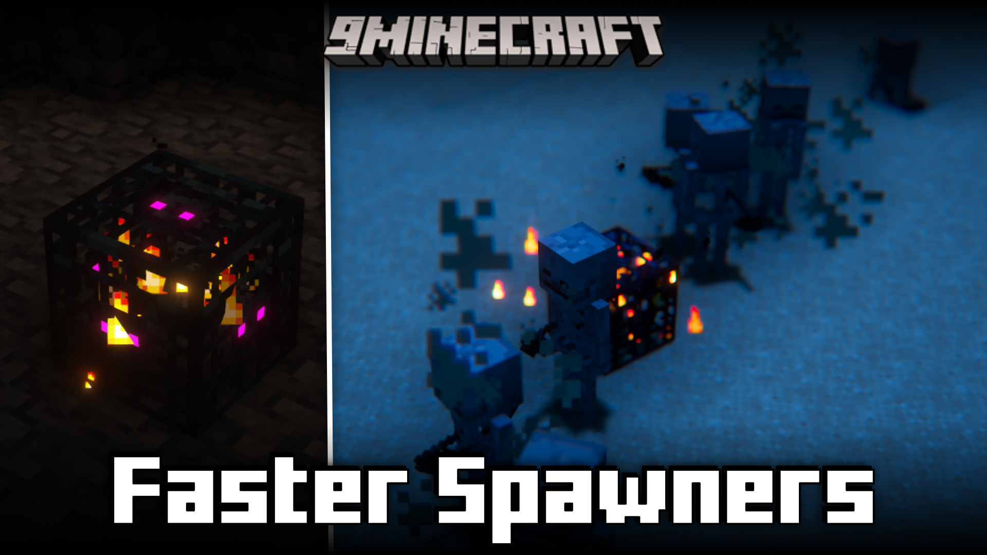 Faster Spawners Mod (1.21.1, 1.20.1) - Increased Mob Spawner Rate! 1