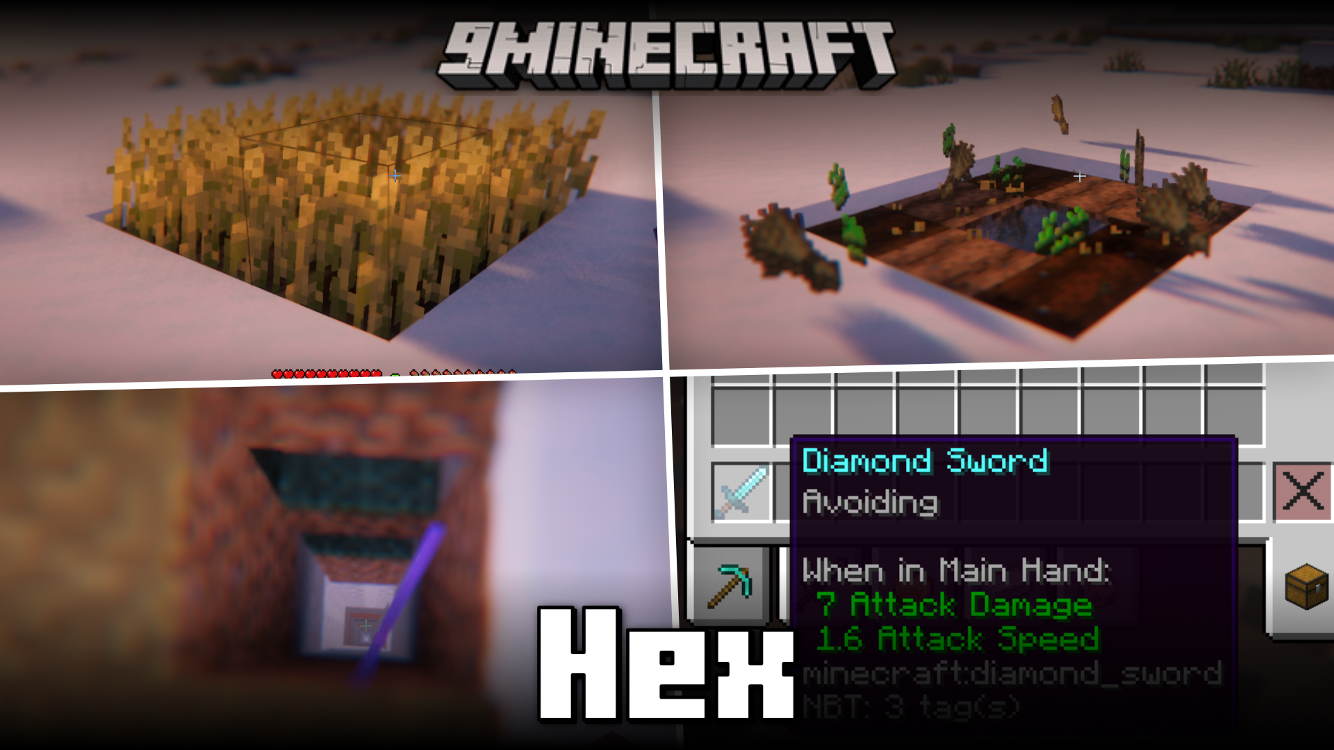 Hex Mod (1.21.1, 1.20.1) - Adds New Enchantments 1