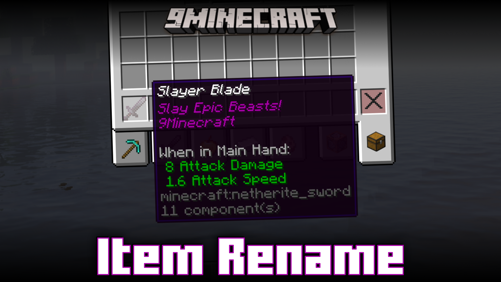 Item Rename Mod (1.21.1, 1.21) - Edit Item Tooltips 1