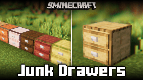 Junk Drawers Mod (1.21.1, 1.20.1) – Infinite Storage With Added Randomness Thumbnail